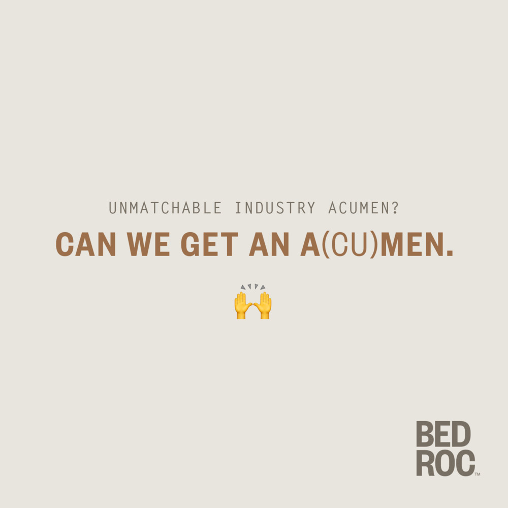 Digital Advertisement for Bed Roc. Digital Advertisement for Bed Roc.
